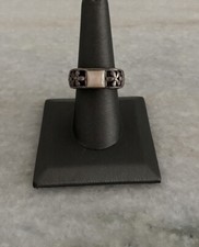 Beautiful SM 925 Signed Sterling Silver Flower Ring Size 8