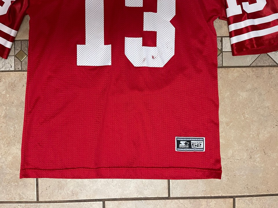 199394 STARTER Red Jersey Made In USA XL Size 52 Team 13 College 2