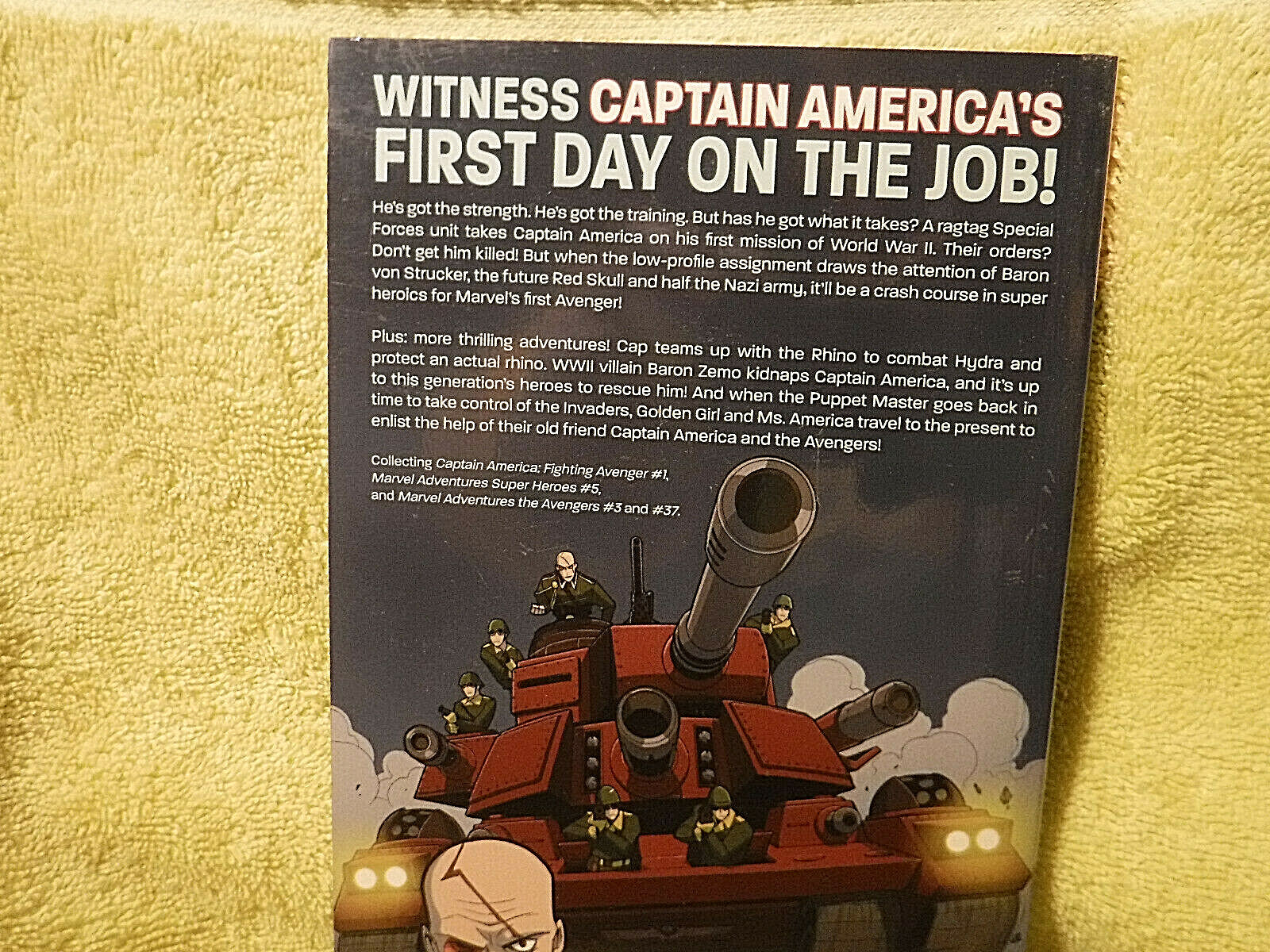 NEW MARVEL CAPTAIN AMERICA THE FIGHTING AVENGER TRADE PAPERBACK 2011