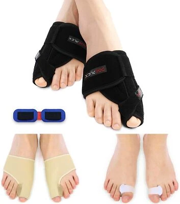DOEPLEX Bunion Corrector Kit Adjustable Bunion Splint, Toe Straightener, Sleeve