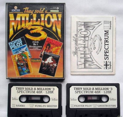 Sinclair ZX Spectrum 48K Spiel - SIE VERKAUFTEN EINE MILLION 3 - The Hit Squad - getestet