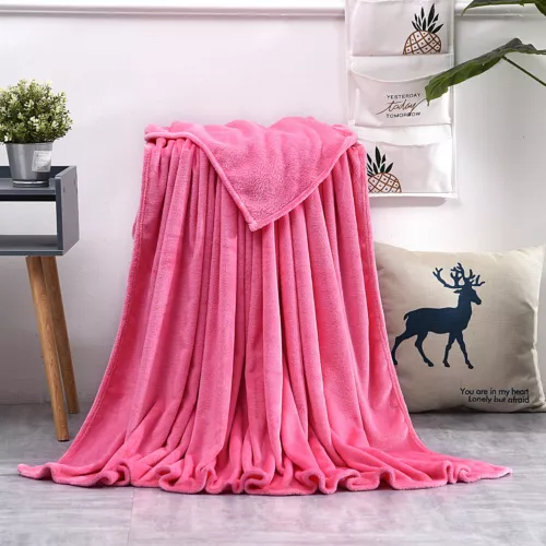 Kuscheldecke Flauschige Wohndecke Flanell Fleecedecke Sofadecke Bettüberwurf - Bild 40 von 46