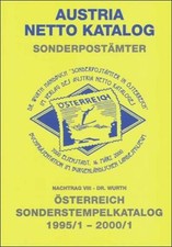 Sonderstempel Österreich Nachtrag VIII (1995-2000)  AUSTRIA NETTO KATALOGE - ANK