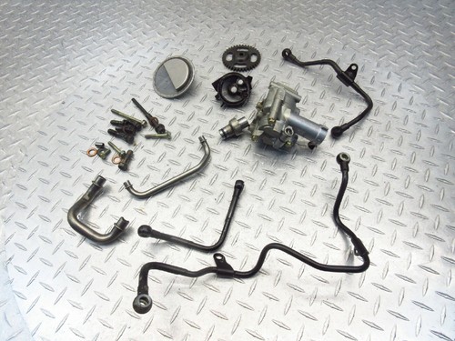 Lote de bomba de aceite Honda CB750 Nighthawk 2000 96-03 tubo de engranajes refrigeración OEM - Imagen 10 de 12