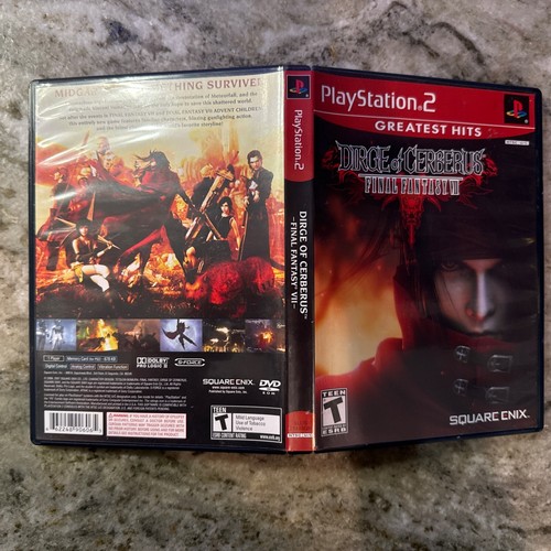 Final Fantasy (7) VII: Dirge of Cerberus (Sony PlayStation 2, 2006) CIB Tested - Picture 2 of 9