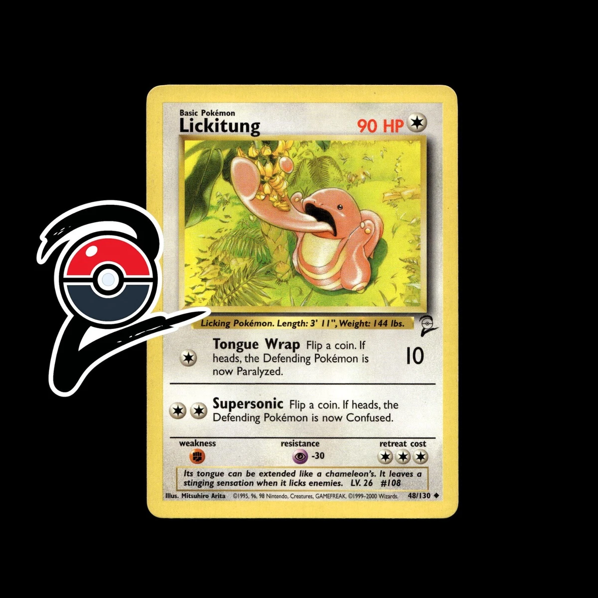 1995 lickitung pokemon card value 38/64 Jungle Regular for sale online they can augment their card collections with booster packs that provide more cards Lickitung Gallery | Trading Card
