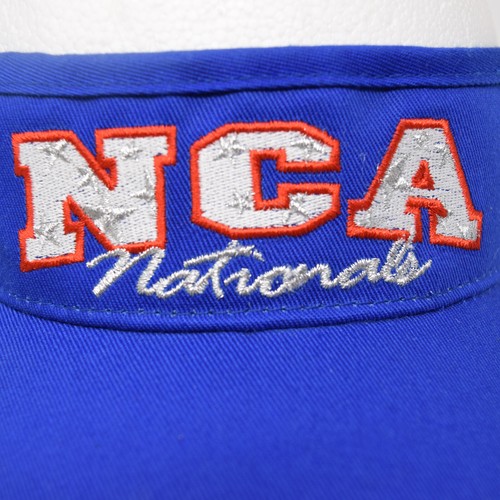 Chick Fil A NCA Visiera Nazionale Blu Associazione Nazionale Cheerleaders Unisex - Foto 3 di 9