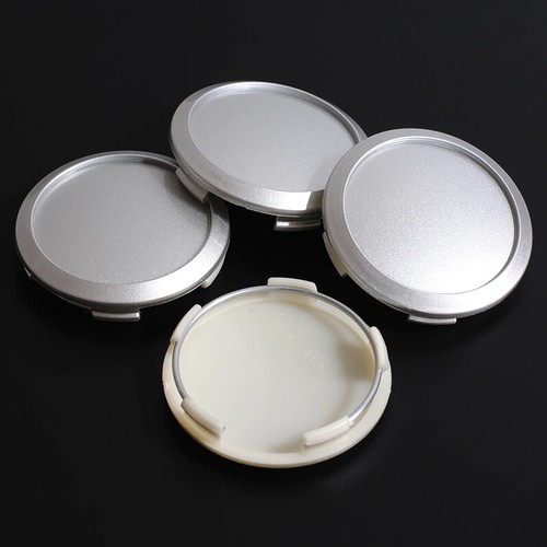 4pcs 64 mm Universal no Logo Black Alloy Wheel Center Caps Hub Caps Rim Caps - Picture 3 of 3