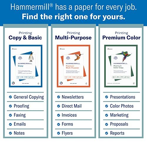 Hammermill Colored Paper, 20 lb Blue Printer Assorted Styles , Sizes , Colors - Picture 19 of 72