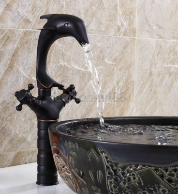 Black Oil Rubbed Bronze Kitchen Bar Sink Bathroom Basin Mixer Tap Faucet Fnf315