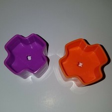 Fisher Price Shape Sorter Replacement Block Lot  X Orange Purple