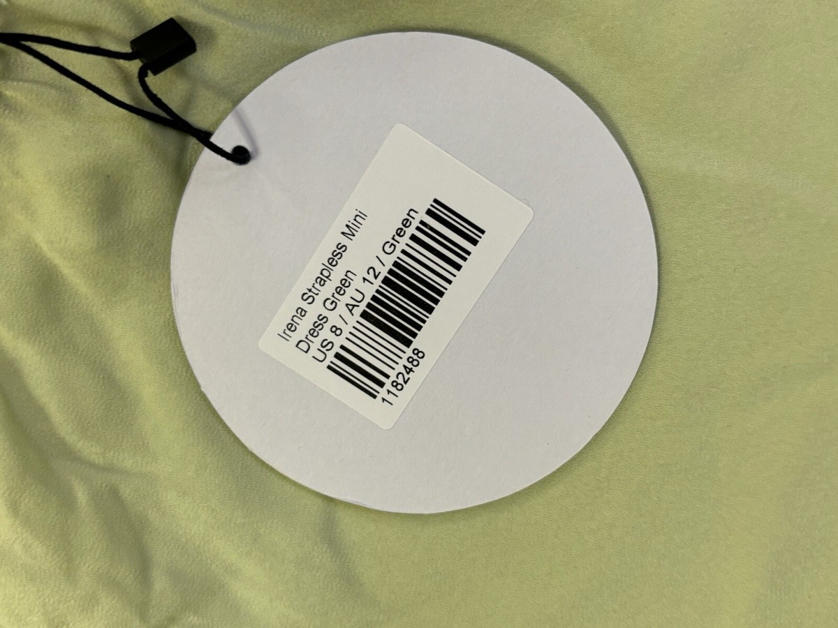 princess polly irena strapless mini dress green Irena Strapless Mini Dress Light Blue Petite main image 1