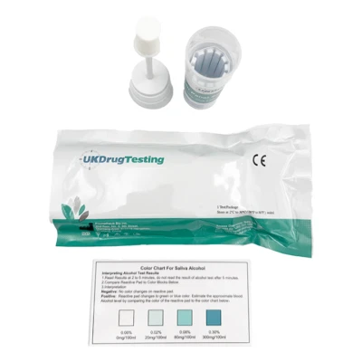 UKDRUGTESTING Roadside Saliva Drug Test 99% Accurate ~ 6 Drugs + ALC