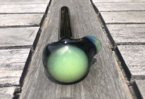 Little Black Pipe With Green Slime Color On the Head - Picture 3 of 5