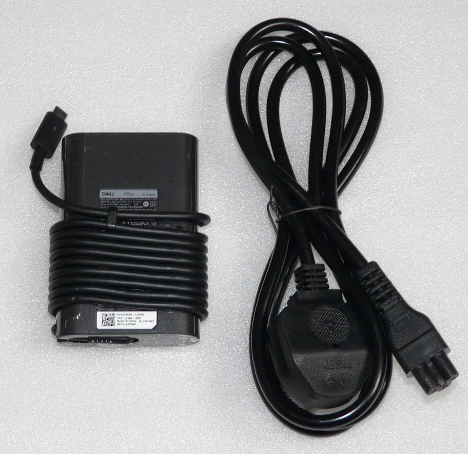 New Genuine Dell Latitude 3520, 5320 2-in-1, 5330 USB-C 65W Charger 48P28 CJG9W - Image 4 of 4