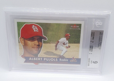 アルバートプホルス、2001年FINEST AU BGS9.5 GEM MINT アルバート