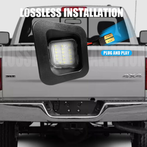 Conjunto de 2 luces LED de matrícula para Dodge RAM 1500 2500 3500 10-18 - Imagen 10 de 22