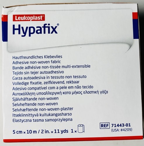 Lot (3) Hypafix Dressing Retention Tape 2" x 11 yd Self Adhesive Non-Woven 4209 - Picture 4 of 8