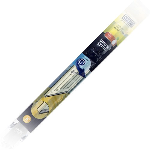 Zugluftstopper Bürstenleiste PVC für Türenboden - 914 mm - Bild 2 von 3