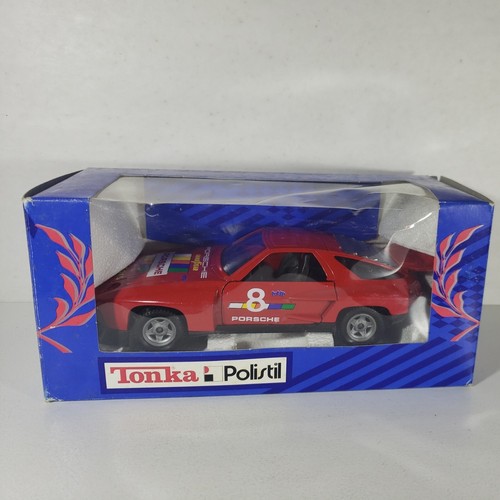 Tonka Polistil Porsche 928 1:25 Scale 1983 Italy Red - Picture 2 of 11