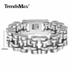 23mm-Men-316L-Stainless-Steel-Biker-Motorcycle-Chain-Bracelet-Heavy-Duty-Jewelry