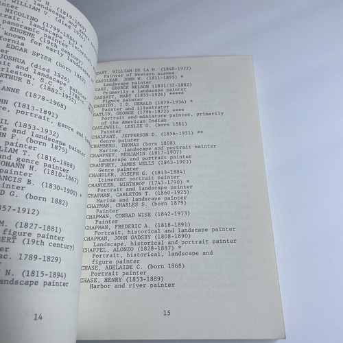 John H Garnier - Price Guide to American Paintings - 1976 Booklet e3 - Imagen 7 de 8