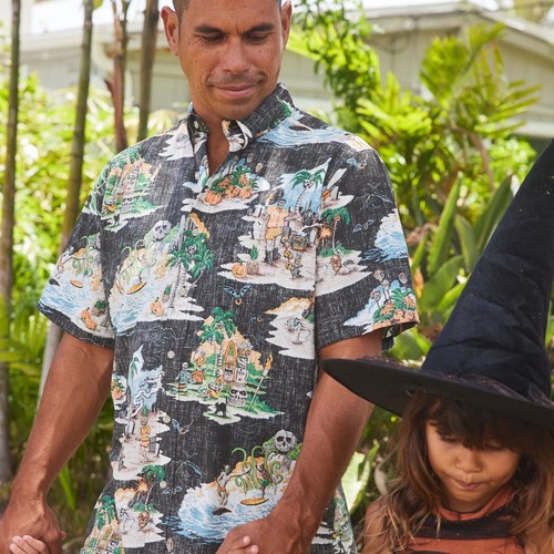 Reyn Spooner Rare Spooktacular Halloween Limited Edition SZ XL Pullover Retired - Imagen 8 de 23