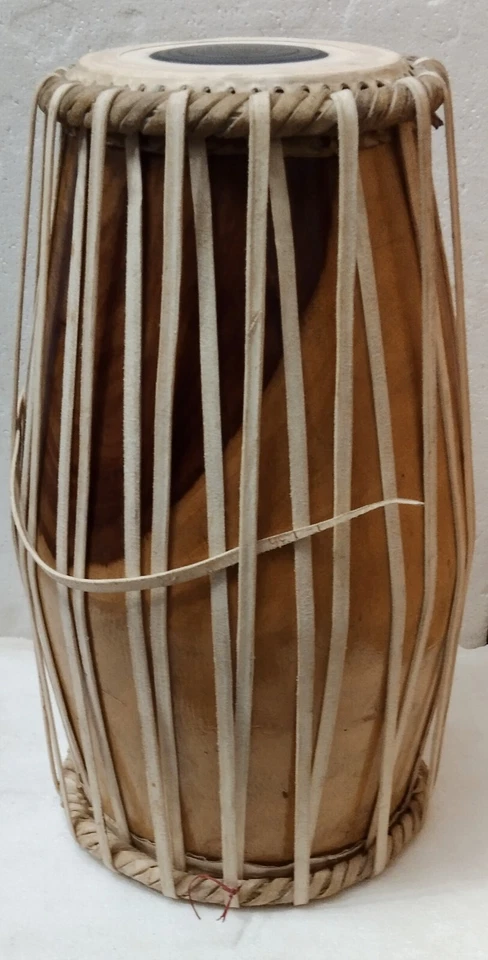 INSTRUMENTO DE PERCUSSÃO DE MÚSICA CLÁSSICA DO NORTE DA ÍNDIA PAKHAWAJ PARA PROFISSIONAIS - Imagem 4 de 4