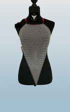 Aluminum Chainmail Halter Girl Costume,Christmas Gifts