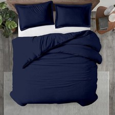 1 Pc Duvet Cover Queen Size/Full Size-100 Egyptian Cotton 600 Thread Count U...