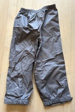Kids LL Bean 5-6 Rain Pants Waterproof Gray