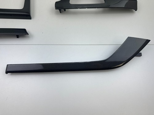 2017 AUDI Q7 SQ7 4M CARBON INTERIOR TRIM GENUINE RHD COMPLETE SET KIT 5129 - Picture 9 of 23