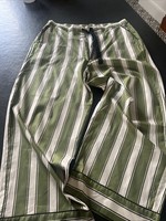 Cyberjammies Women’s Pyjama Bottoms Green Stripe Size 20 New Without Tags