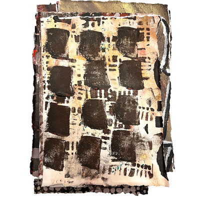 Scrapbook, Art & Junk Journal, Collage Art Background - 10 4x5pcs Neutral Earthy