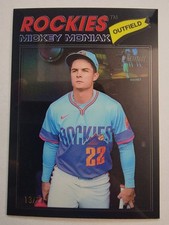 2026 Topps Heritage Mickey Moniak #400 Black Chrome /77