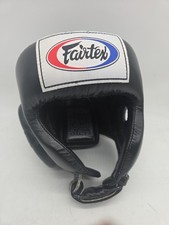 Fairtex Competition Headguard Black Medium