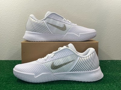 【1.5H/3回使用】Nike Vapor Pro2 ホワイト 白26cm Sz 11 Men - Nike Air Zoom Vapor Pro 2 HC White Gold Tennis
