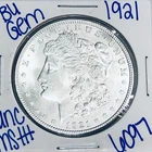1921 BU UNCIRCULATED MORGAN SILVER DOLLAR AUTHENTIC U.S. MINT FREE SHIPPING 6097