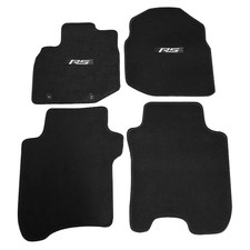 Fits 09-13 Honda Fit 4dr Black Nylon Floor Mats Carpet Front Rear 4pcs W Rs Fits 09-13 Honda Fit 4dr Black Nylon Floor Mats Carpet Front Rear 4pcs W Rs