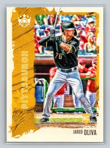 2021 Panini Diamond Kings Rookie RC #148 Jared Oliva Pittsburgh Pirates