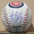 Anthony Rizzo Signed Chicago Cubs Logo Baseball Autographed Beckett