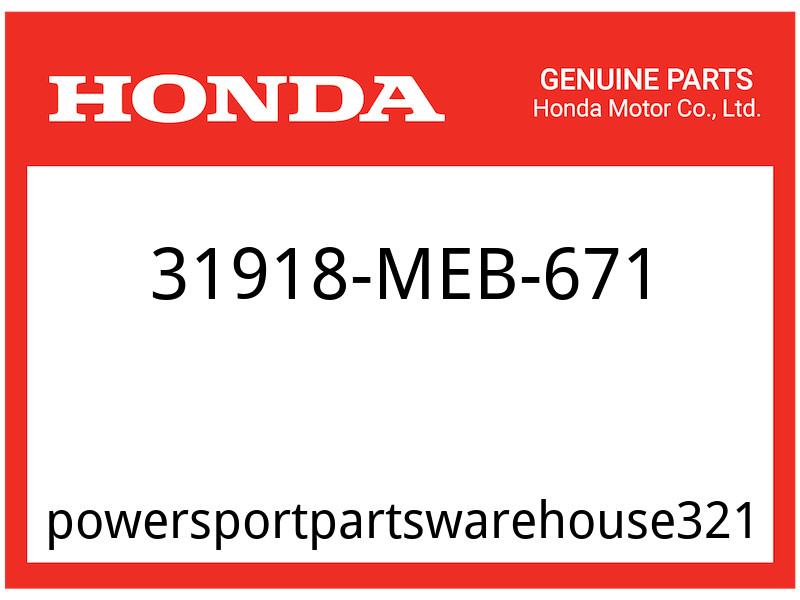 Honda OEM Part 31918-MEB-671 SPARK PLUG IFR8H11 NGK