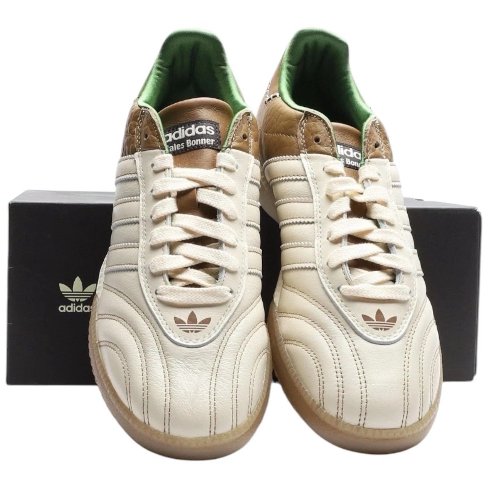 Adidas X Wales Bonner Samba Ivory & Sand Samba Millennium Edition Size UK 4 New