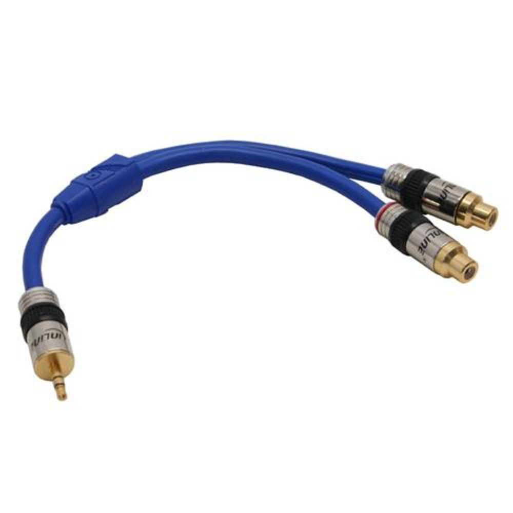 InLine CinchKlinke Kabel PREMIUM 2x Cinch Bu an Klinke 89941P 3290₽