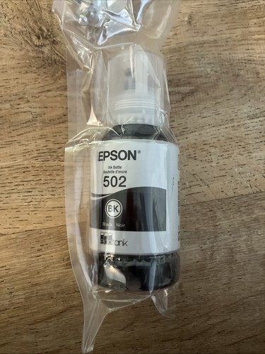 Tinta negra Epson Ecotank genuina 502 4/2027