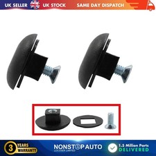 2X WINDOW MOUNTING CLIP WITH SCREW FOR  PEUGEOT  807 PARTNER RIFTER 8573.79