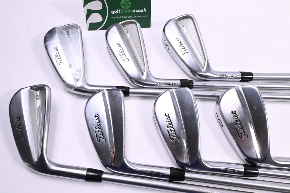 Left Hand Titleist T100/620 MB Irons / 3-9i / X-Flex KBS Tour C-Taper 130 - Image 2 of 4