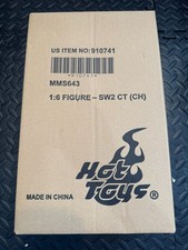 Brand New Hot Toys Star Wars MMS643 Chrome Version Clone Trooper  1 6th Scale