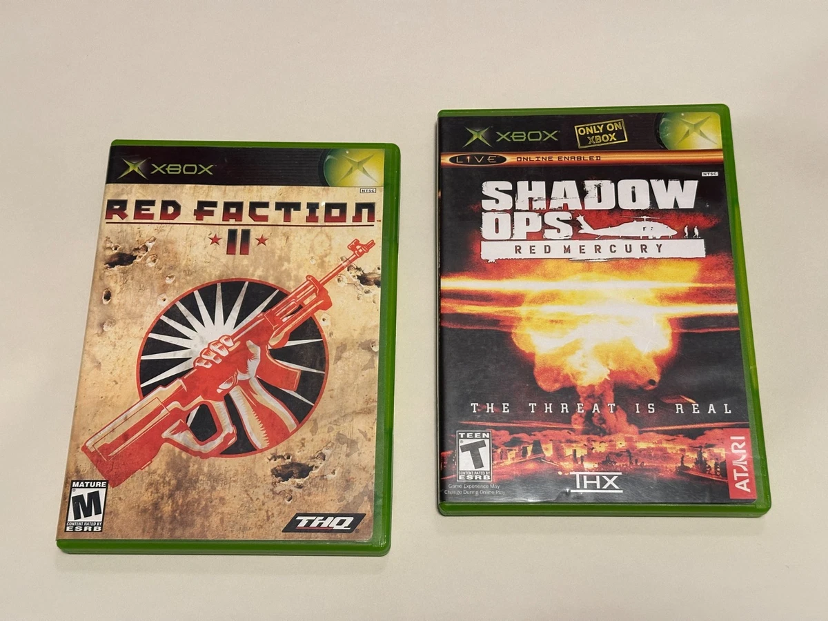 JEU XBOX RED Faction II en boîte sans notice version PAL (n