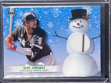 Jimenez, Eloy - 2021 Topps Holiday Mega Box - Swatch
